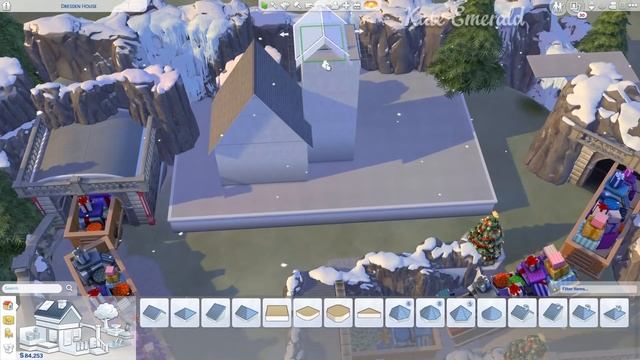 Sims 4: Santa's Village ?[No CC] - Sims 4 Speed Build | Kate Emerald смотреть онлайн