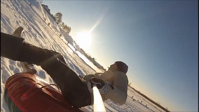 Тюбинг.GOPRO смотреть онлайн