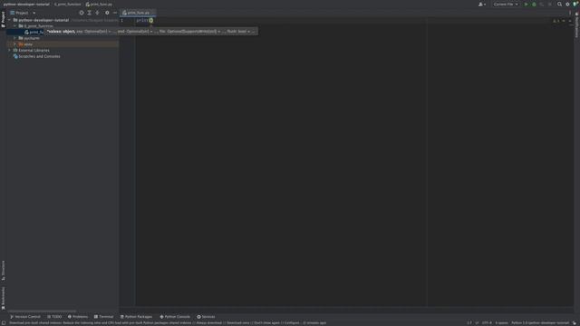 1. Print "Hello World!" [Python Developer Course] смотреть онлайн
