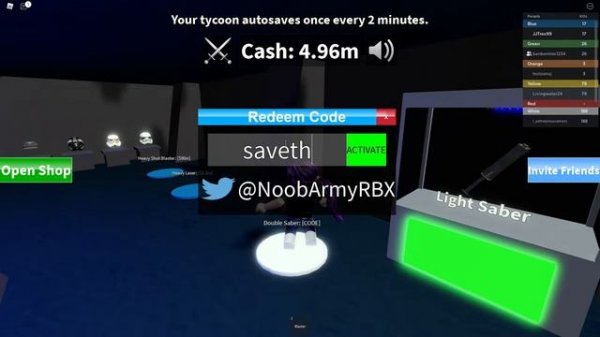 Unlock codes for DEATH STAR TYCOON on Roblox!