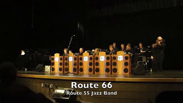 Route 66 played by the Route 55 Jazz Band смотреть онлайн