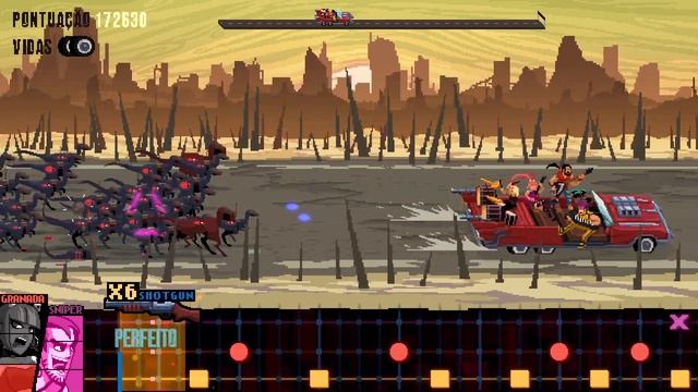 Double Kick Heroes - Boss Rex EXTREME mode смотреть онлайн