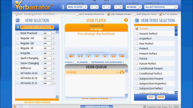 Spanish Verb Games смотреть онлайн