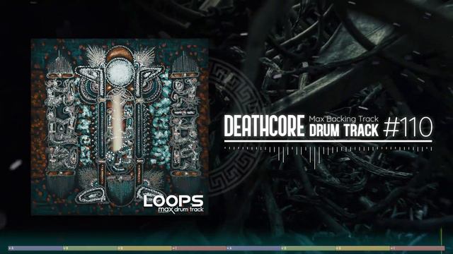 Deathcore Drum Track / Suicide Silence Style / 110 Bpm