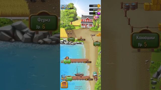 Pocket Ships Tap Tycoon: Idle Seaport Clicker - первый взгляд смотреть онлайн