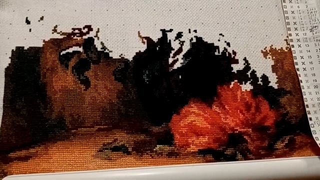 Выходные с вышивкой / Букет роз(О. Ренуар) / Риолис / Другая жизнь с Ольгой смотреть онлайн