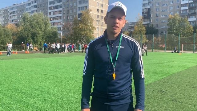 «Мы сработали очень дружной командой». На стадионе школы прошел День здоровья