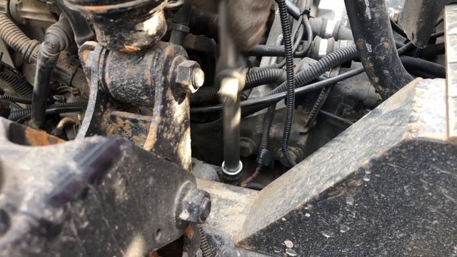 Ремонт косы блока двигателя MAN. Предупреждение о самоизоляции!