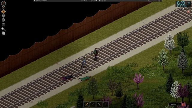 Wrong Side Of The Tracks - Project Zomboid - Escape From Louisville #5 смотреть онлайн