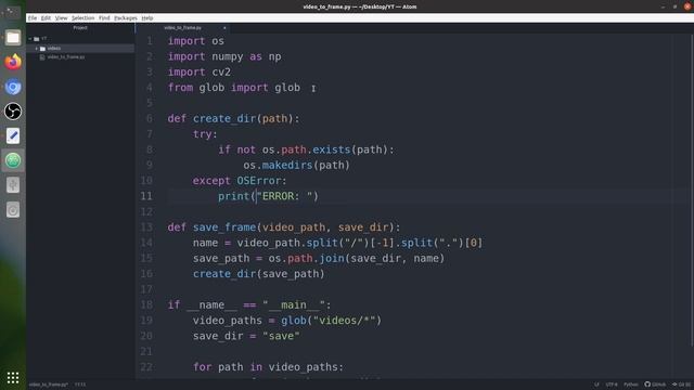 Extract Frame from Videos using OpenCV in Python | Extracting and Saving Frames in Python смотреть онлайн