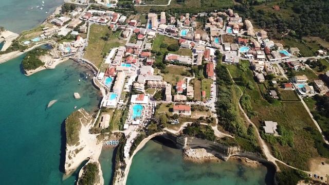 Sidari Beach Corfu Greece 4K смотреть онлайн