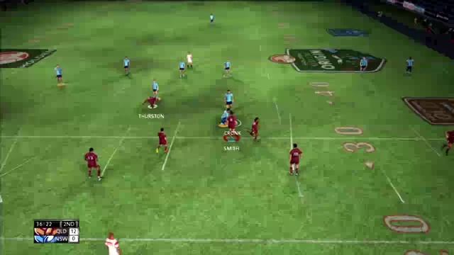 Rugby League Live 2: New South Wales v Queensland [Game 3] смотреть онлайн