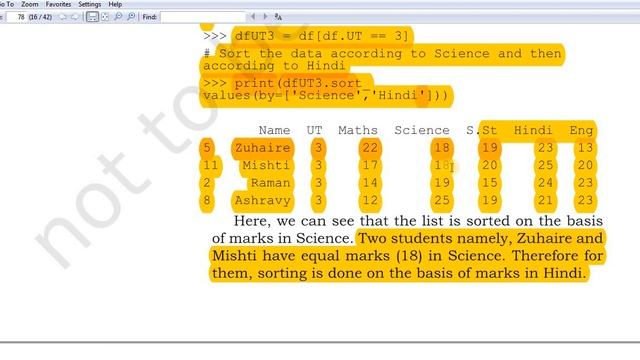 Class 12 IP NCERT Ch-3 Data Handling Using Pandas 2 - In Hindi (Part-2) 2021 смотреть онлайн