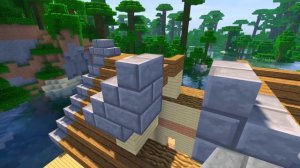 Дом на воде в Майнкрафт - 3 этажа - Как построить? Скачать карту Minecraft