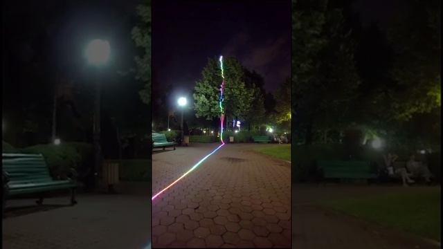 Лазерная проекция управляемая с телефона. смотреть онлайн