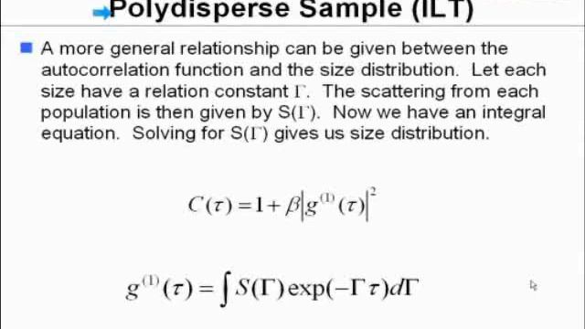 Dynamic Light Scattering for Nanoparticle Size Measurement смотреть онлайн
