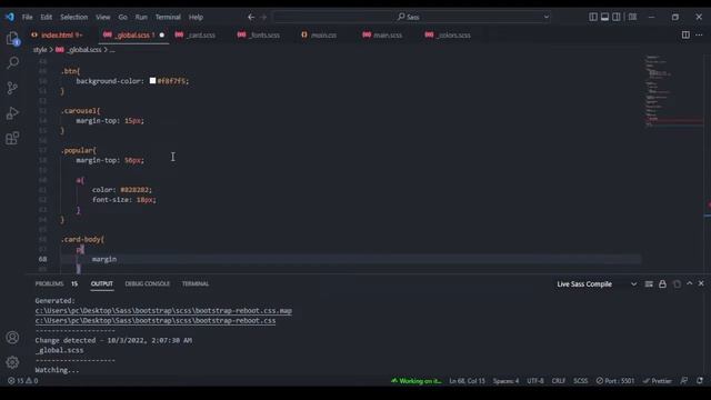 Slicing Figma to Bootstrap part 2 смотреть онлайн