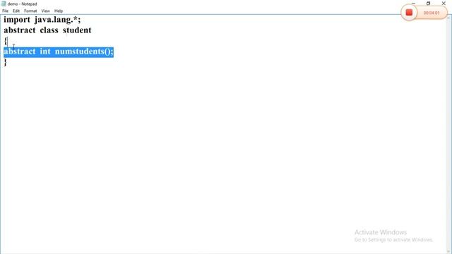 Abstract Class and Abstract Methods in JAVA (Tamil).#AbstractClassJAVA #AbstractMethodsJAVA. смотреть онлайн