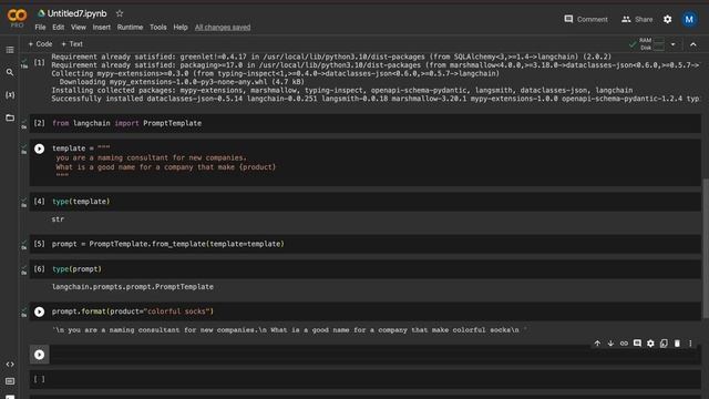 Langchain Template смотреть онлайн