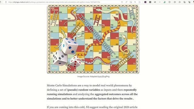 Building A Monte Carlo Simulation Via Python MCerp смотреть онлайн