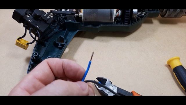 Reparación Cable Taladro Metabo SBE 561