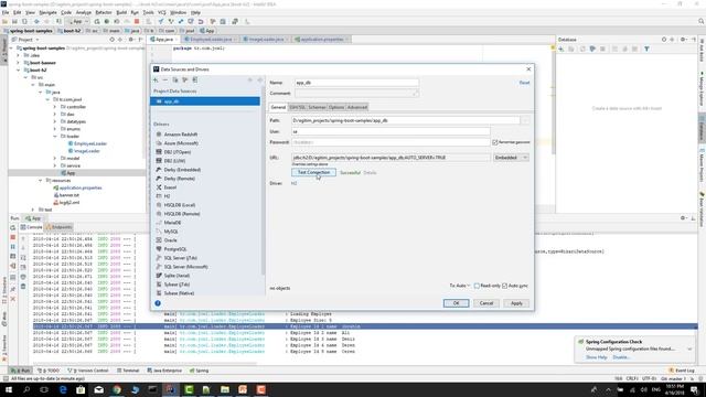 IntelliJ IDEA & H2 database configuration смотреть онлайн