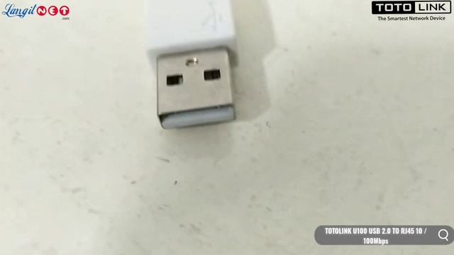 TOTOLINK U100 USB 2.0 TO RJ45 10 / 100Mbps - (92785) смотреть онлайн