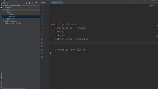 1 - Java OOP. OOP nima? смотреть онлайн