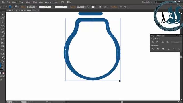 Professional Logo Design 6 Adobe Illustrator CS6 الدرس الخامس смотреть онлайн
