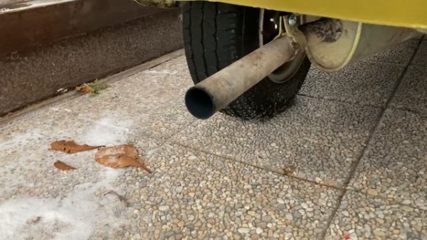 Datsun 100A Cold Start -10c (4K)