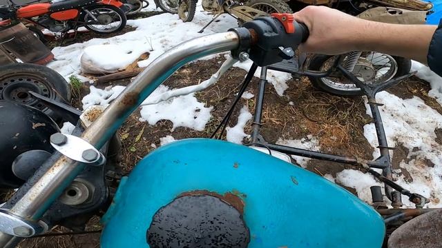 Запуск Дніпра на карбіраторах PZ 30 смотреть онлайн
