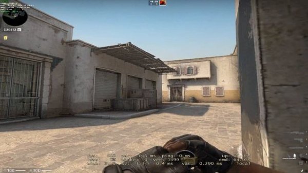 DUST 2 FAST MID DOOR HINGE SMOKE - 64 TICK