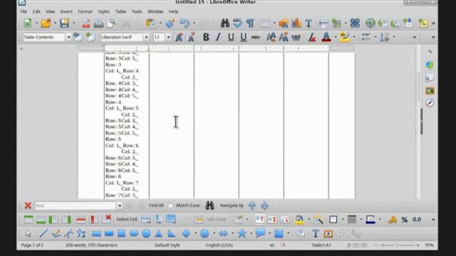 Transferring LibreOffice Calc Data To A LibreOffice Writer Table смотреть онлайн