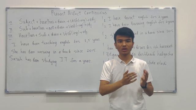 Present perfect Continuous || lesson 27 смотреть онлайн