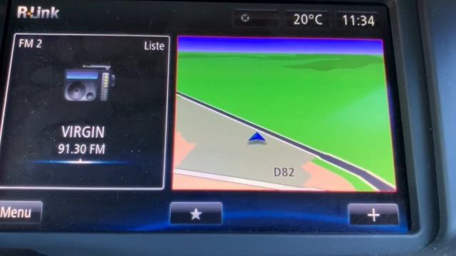 Renault Scenic 3, Megane 3, Le Gps TOMTOM, la radio, le média, les onglets véhicule et système... смотреть онлайн
