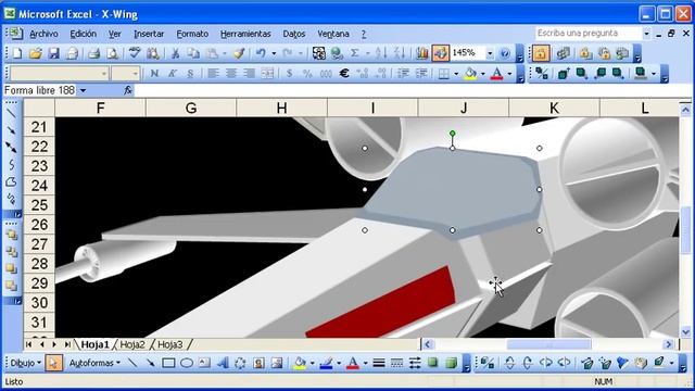 X-Wing (Star Wars) en MS Excel смотреть онлайн