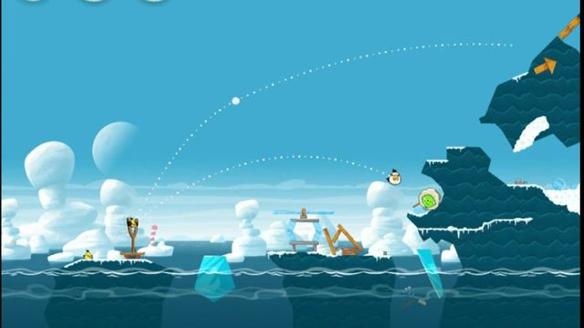 Angry Birds Seasons Arctic Eggspedition 1-6 Прохождение на 3 Звезды смотреть онлайн