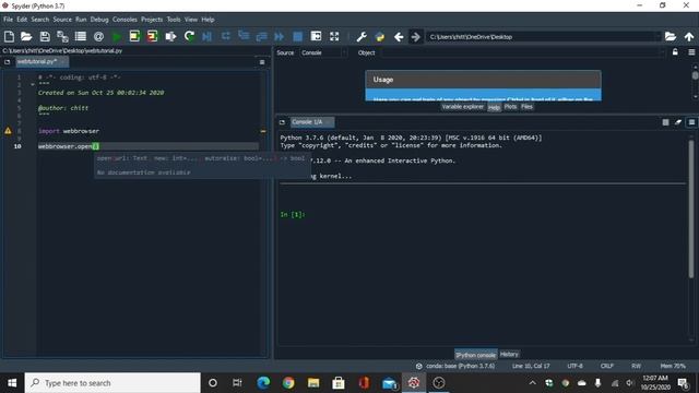 How to Use Python to Open up a Website смотреть онлайн