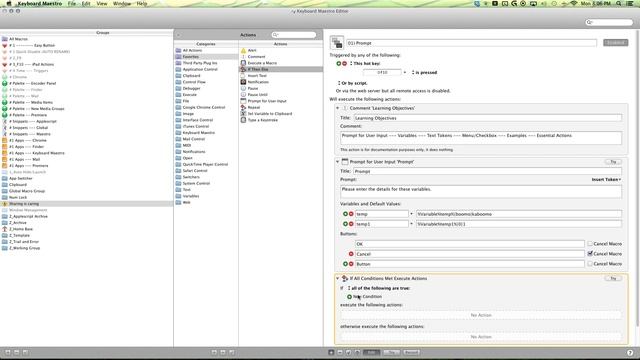Keyboard Maestro 201: Prompts смотреть онлайн