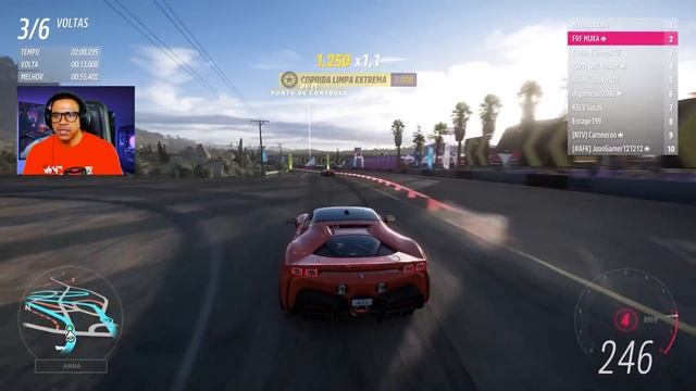 FORZA HORIZON 5 - CORRENDO COM A NOVA FERRARI SF90 смотреть онлайн