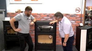 Обзор печи-камина Бавария ЭКО с духовкой и плитой.