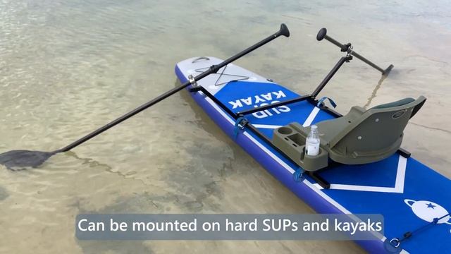 Rowing Frame Rig for SUP Paddle Boards, Kayaks and KaBoats смотреть онлайн
