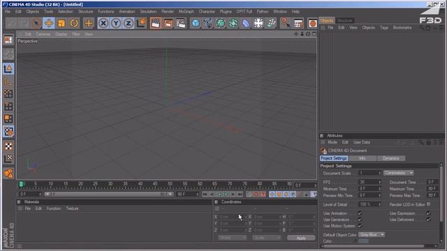 [F3D] C4D - 3Д трэкинг в Boujou и Cinema 4D смотреть онлайн