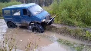 Вездеход соболь на мостах газ 66 шины ои-25 ободрыши