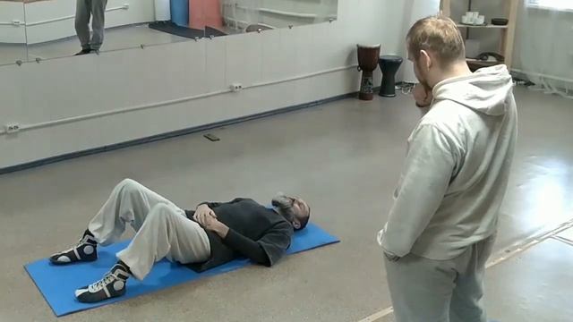 фрагмент объяснения Гравитационной Гимнастики смотреть онлайн