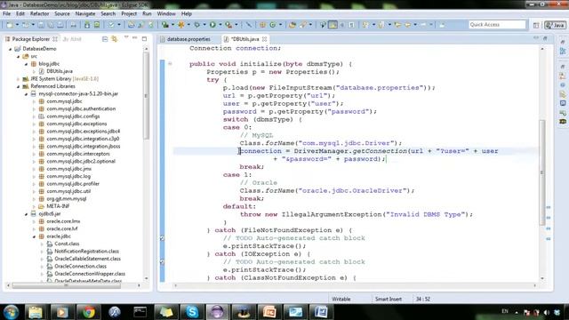 Java & Database 4: Class forName and Connection смотреть онлайн