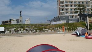 Где отдохнуть на Жёлтом море. Отличный пляж. Корея. 대천해수욕장