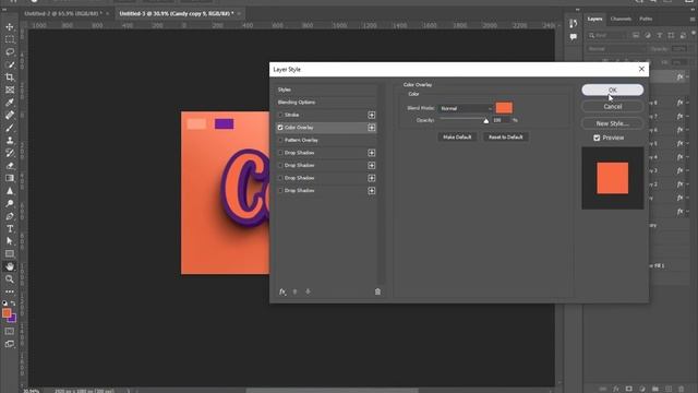 3D TEXT EFFECT IN PHOTOSHOP 2023#photoshoptexteffect смотреть онлайн
