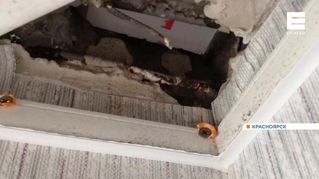 В Солнечном новостройки, которым меньше года, постоянно топит через дыры в потолке смотреть онлайн