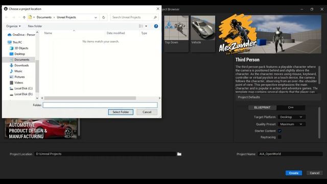 unreal engine 5 | open world tutorial | create project #1 смотреть онлайн